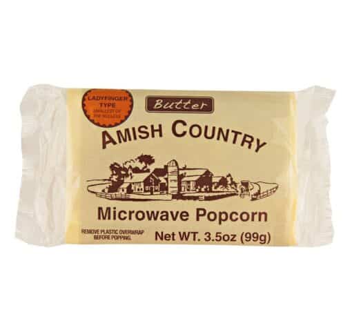 Ladyfinger Microwave Popcorn
