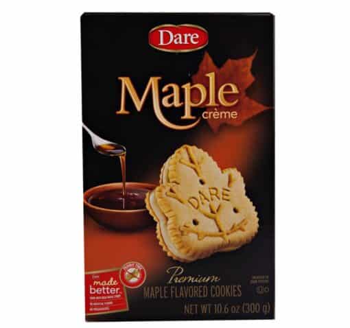 Maple Leaf Creme Cookies