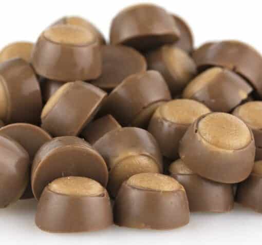 Mini Milk Chocolate PB Buckeyes
