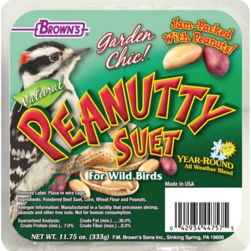 Peanutty Suet Cakes