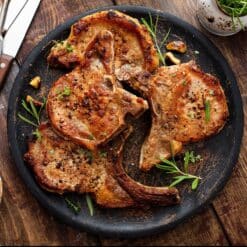 Center Cut Bone In Pork Chops