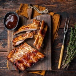 Pre-Cooked Honey BBQ Baby Back Ribs